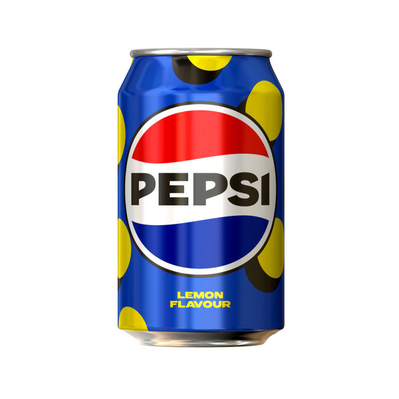 Gazuotas gėrimas PEPSI LEMON, skard, 330 ml