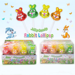 Želė saldainis ant pag.RABBIT lollipop 20 g