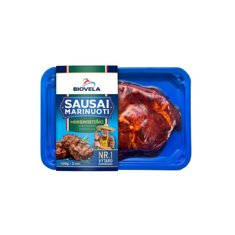 Saus.marin.kiaul.sprand.kepsnel. BIOVELA, MEKSIKIETIŠKI,400g