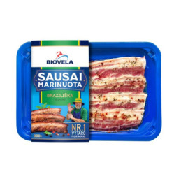 Saus.marin.kiaul. šoninės kepsneliai BIOVELA,BRAZILIŠKI,300g