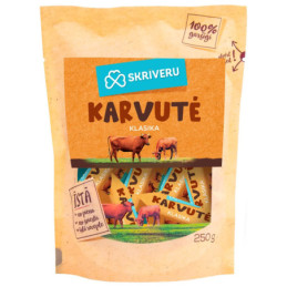 Karameliniai saldainiai SKRIVERU KARVUTĖ, 250 g