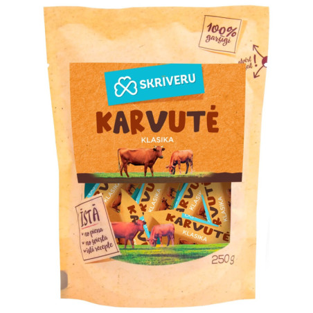 Karameliniai saldainiai SKRIVERU KARVUTĖ, 250 g