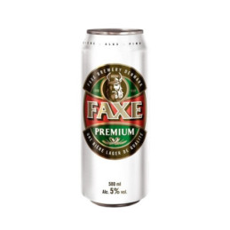 Alus FAXE PREMIUM, 5%, skard., 500 ml