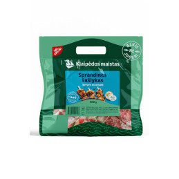 Kiaul. sprand. šašlykas KLAIPĖDOS MAISTAS,kefyro mar., 800 g