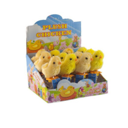 Žaisliukas su saldainiais PLUSH CHICKEN, 5 g