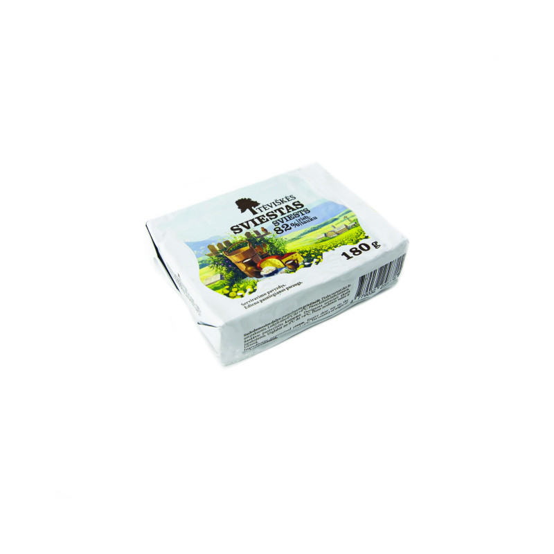 Sviestas TĖVIŠKĖS, 82% rieb., 180 g