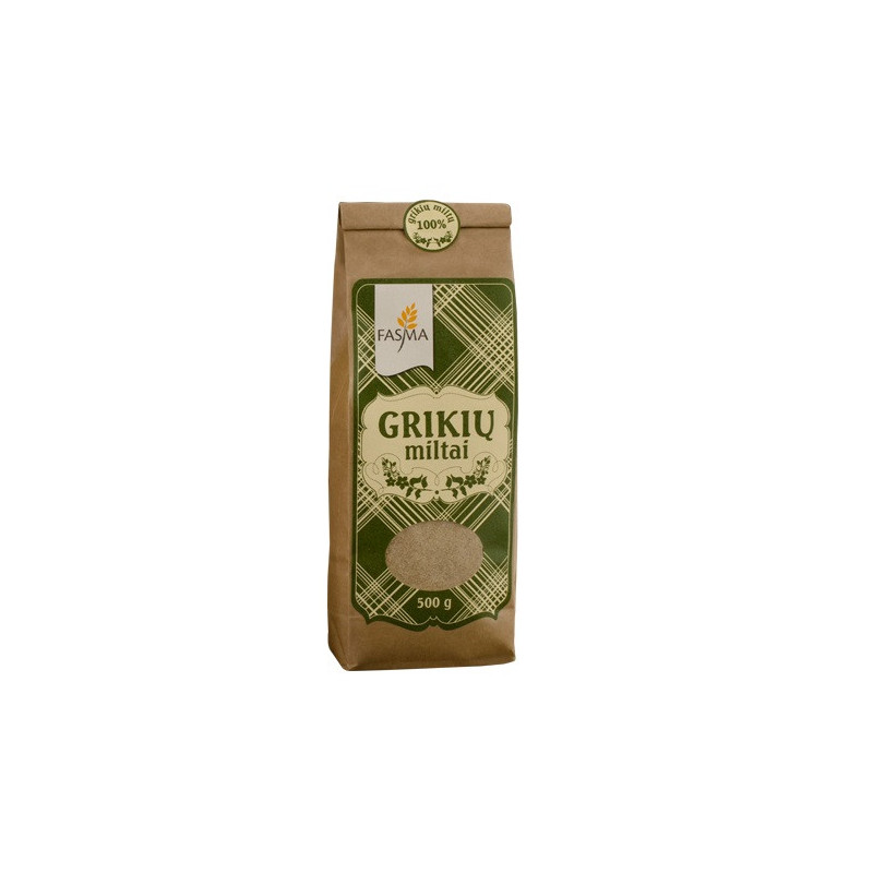 Grikių miltai FASMA, 0.5 kg