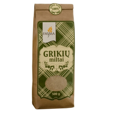 Grikių miltai FASMA, 0.5 kg