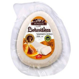 Varškės sūris LIETUVIŠKAS 22%, 250 g