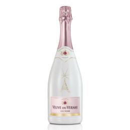 Putojantis p. saldus vynas VEUVE DU VERNAY Ice Rose, 11%, 750 ml
