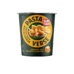 Greitai paruošiami makaronai SUN YAN, Pasta Verse, su sūrio ir grietinėlės padažu, 55 g