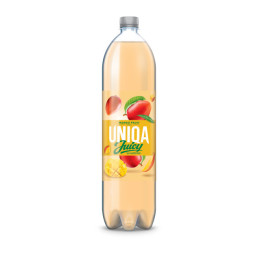 Gaiv. gėrimas UNIQA JUICY, negaz., mangų sk., PET, 1,5 l