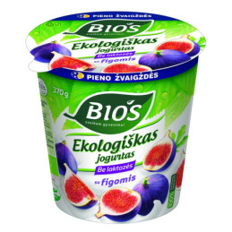 EKO jogurtas su figomis BIOS, 3.1 %, 370 g