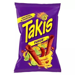 Kukurūzų traškučiai TAKIS Intense Fuego, 100 g