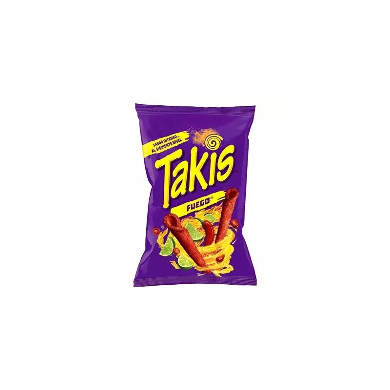 Kukurūzų traškučiai TAKIS Intense Fuego, 100 g