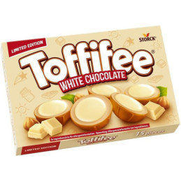 Saldainiai TOFFIFEE balto šokolado  125g