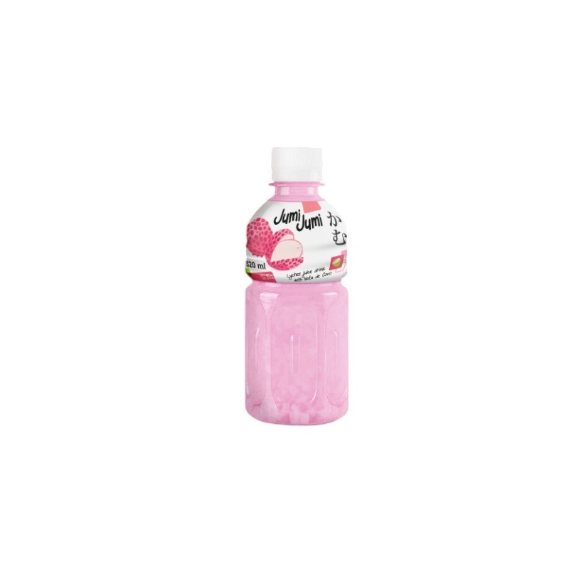 Sulčių gėrimas JUMI JUMI su kokosų želė gab., ličių sk., 320 ml