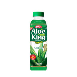 Aloe vera gėrimas OKF KING, su baltųjų vynuogių sultimis, 500 ml