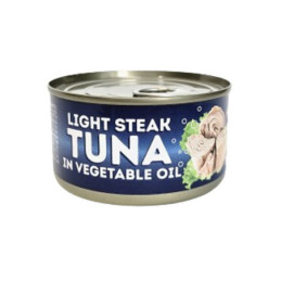 Nesmulkintas tunas aug.aliejuje MK, 185 g