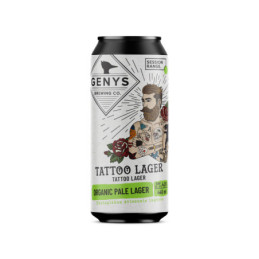 Alus GENYS Organic Tattoo, 4,0%, šviesusis, sk., 440 ml