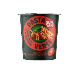 Greitai paruošiami makaronai SUN YAN, Pasta Verse, su Bolognese padažu, 55 g