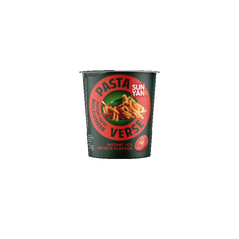 Greitai paruošiami makaronai SUN YAN, Pasta Verse, su Bolognese padažu, 55 g