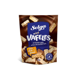 Mini vafliai SELGA, šokolado sk., 250 g
