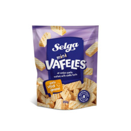 Mini vafliai SELGA, vanilės sk., 250 g