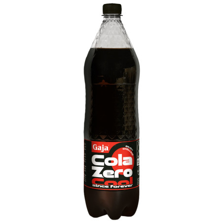 Gaz.kolos sk. gaivusis gėrimas, su sald.Gaja COLA ZERO, 1,5 l
