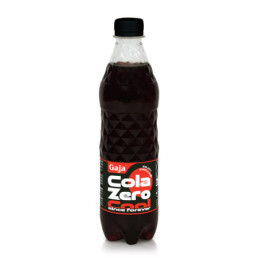 Gaz.kolos sk. gaivusis gėrimas, su sald.Gaja COLA ZERO, 0,5 l