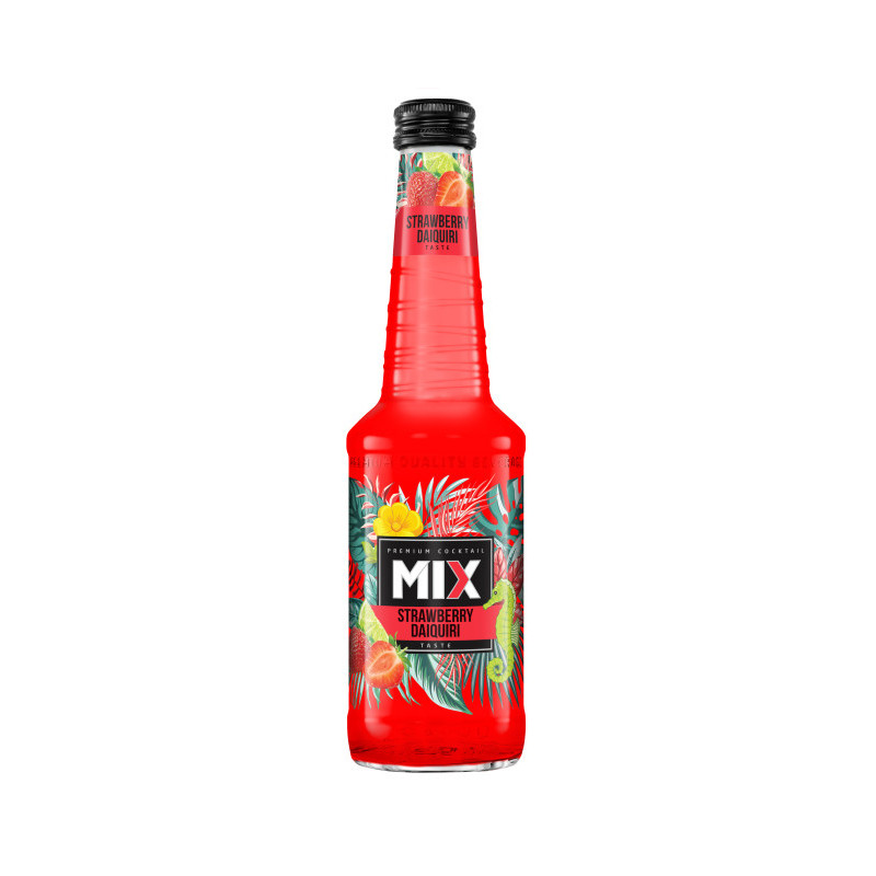 Alk. kokteilis MIX, STRAWBERRY DAIQUIRI, 4%, stikl., 330 ml