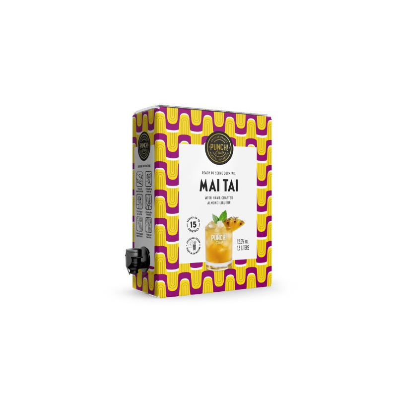 Alk. kokteilis PUNCH CLUB, Mai Tai, 12,5%, 1,5 l