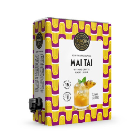 Alk. kokteilis PUNCH CLUB, Mai Tai, 12,5%, 1,5 l