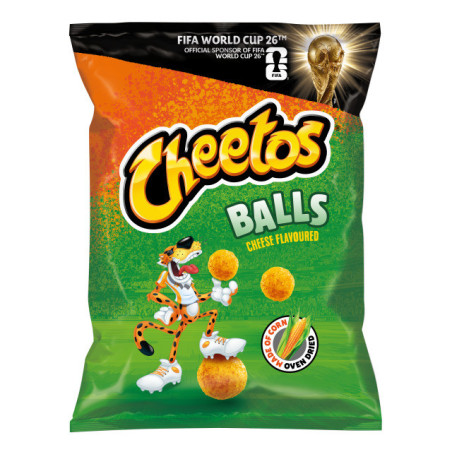 Kukurūzų užkandis CHEETOS, FIFA, sūrio skonio , 130 g