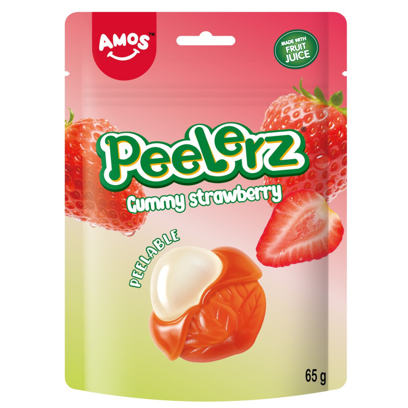 Guminukai AMOS PEELERZ (STRAWBERRY), 65 g