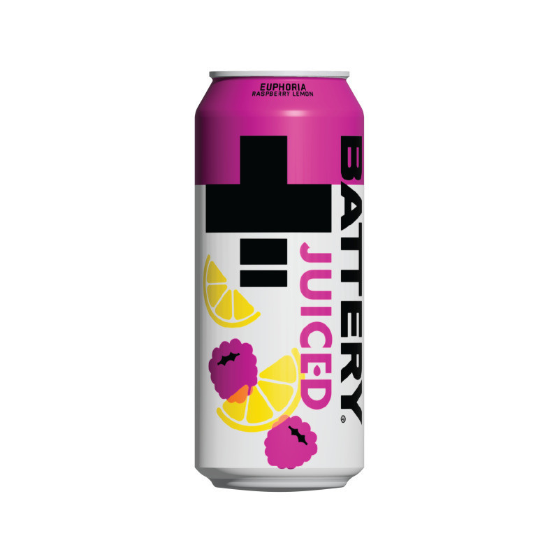 Energinis gėrimas BATTERY, JUICED, EUPHORIA, skard., 330 ml