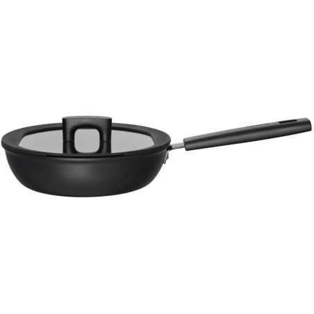 Keptuvė su dangčiu Fiskars Hard Face, Ø 24 cm
