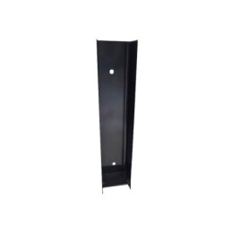 Pilkas betoninio tvoros pamato laikiklis, 50x40x260 mm