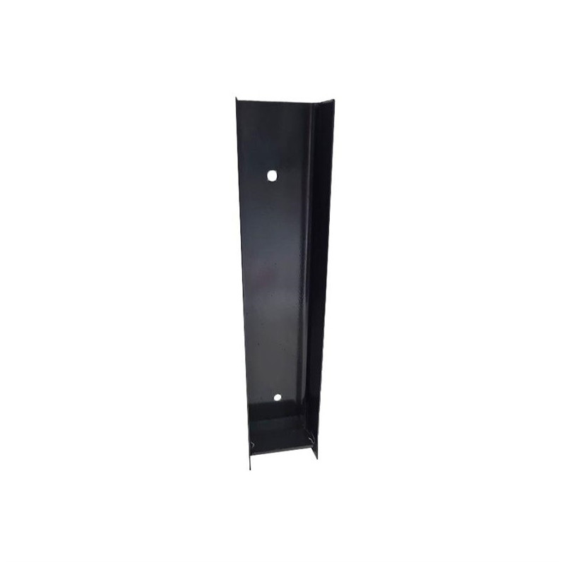 Pilkas betoninio tvoros pamato laikiklis, 50x40x260 mm