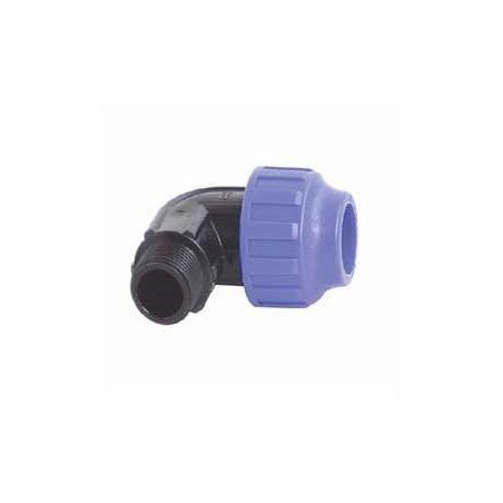 Vandentiekio alkūnė STP 707021, Ø 20 mm x ¾", su išor. sr.