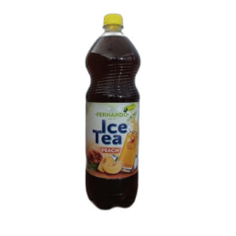 Šalta arbata FERNANDO, persikų sk., be cukraus, PET, 1,5 l