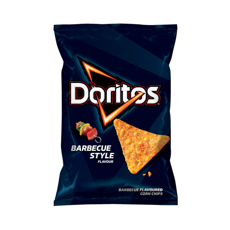 Kukurūzų traškučiai DORITOS  BBQ skonio, 90 g