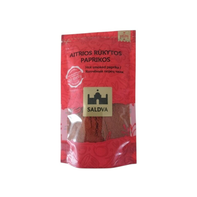 Aitrios rūkytos paprikos SALDVA, 25g