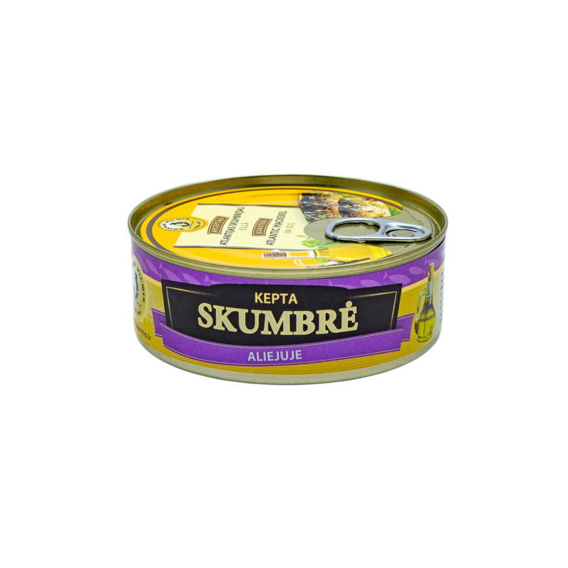 Kepta skumbrija aliejuje BRIVAI VILNIS, 230 g