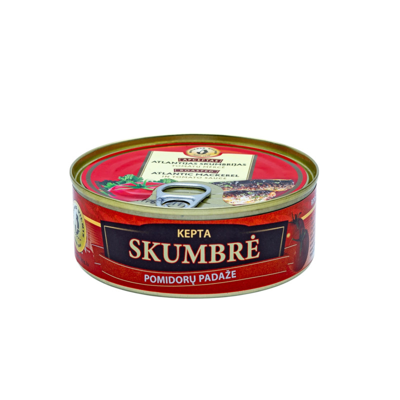 Kepta skumbrija pom. padaže BRIVAI VILNIS, 230 g