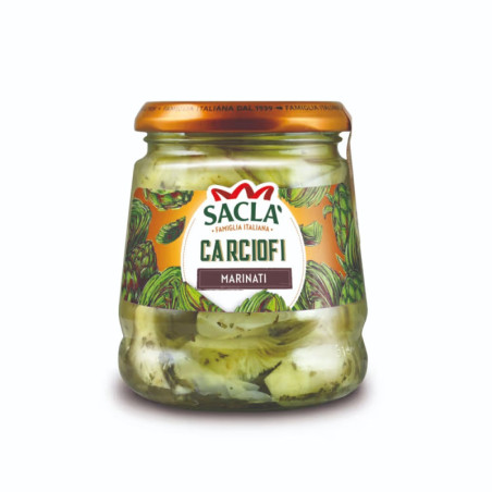 Artišokai SACLA, marinuoti, 285 g