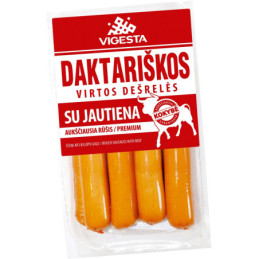 Dešrelės su jautiena, virtos Daktariškos KOKYBĖ 700 g