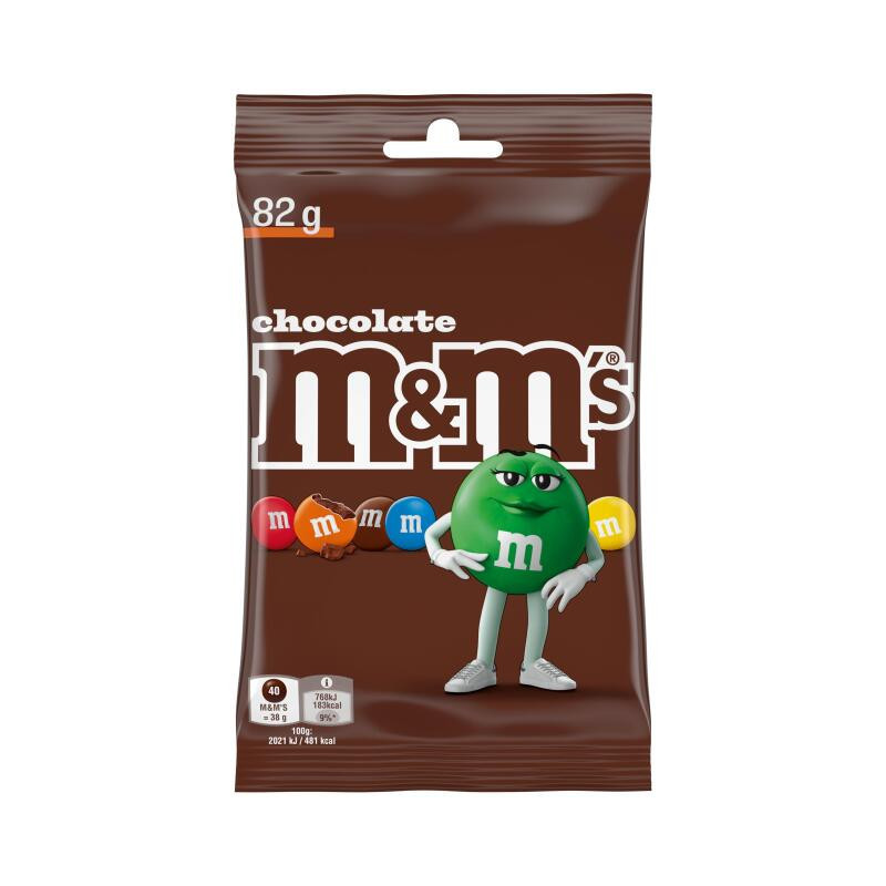 Dražė M&MS CHOCO, 82 g