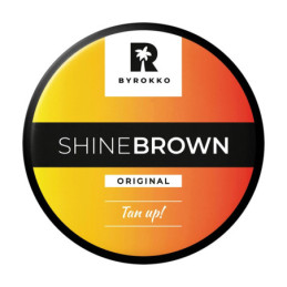 Įdegį skatinantis kremas BYROKKO SHINE BROWN ORIGINAL, 200 ml