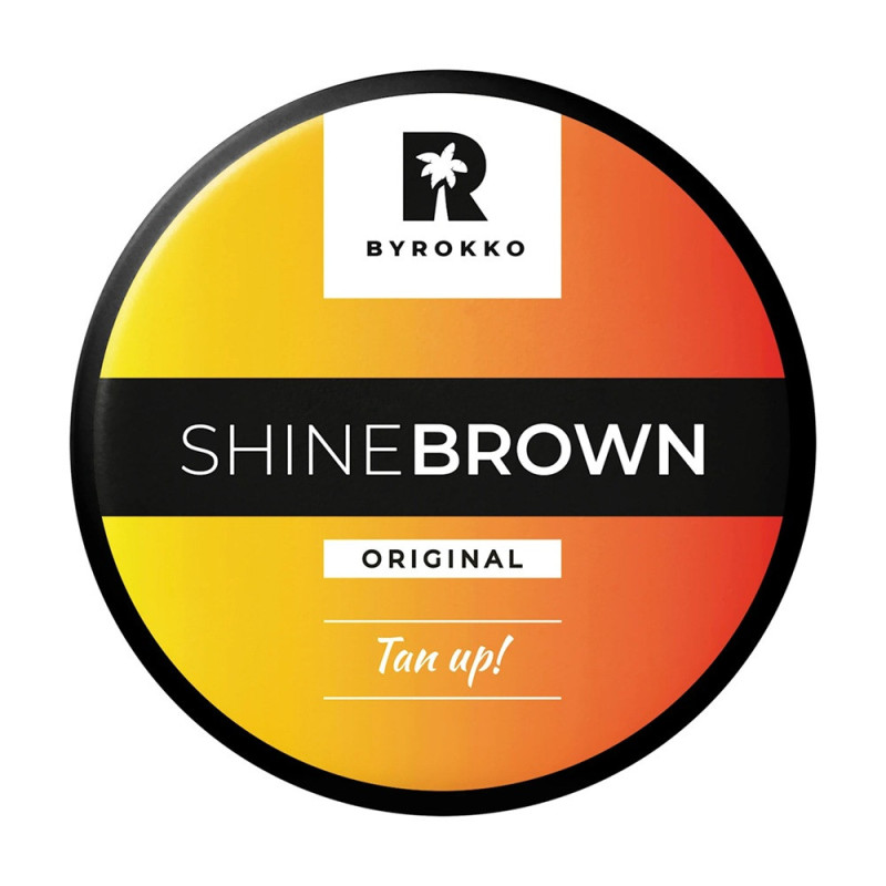 Įdegį skatinantis kremas BYROKKO SHINE BROWN ORIGINAL, 200 ml